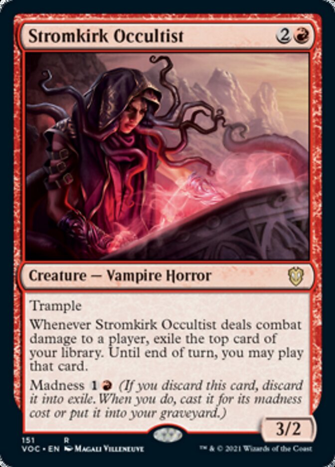 Stromkirk Occultist [Innistrad: Crimson Vow Commander] | Card Citadel