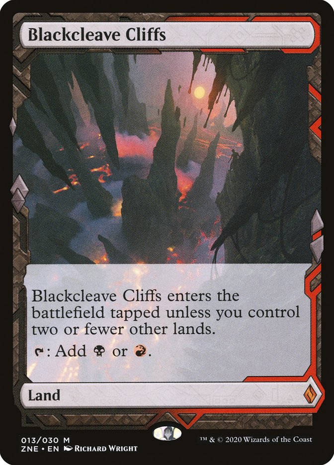 Blackcleave Cliffs [Zendikar Rising Expeditions] | Card Citadel