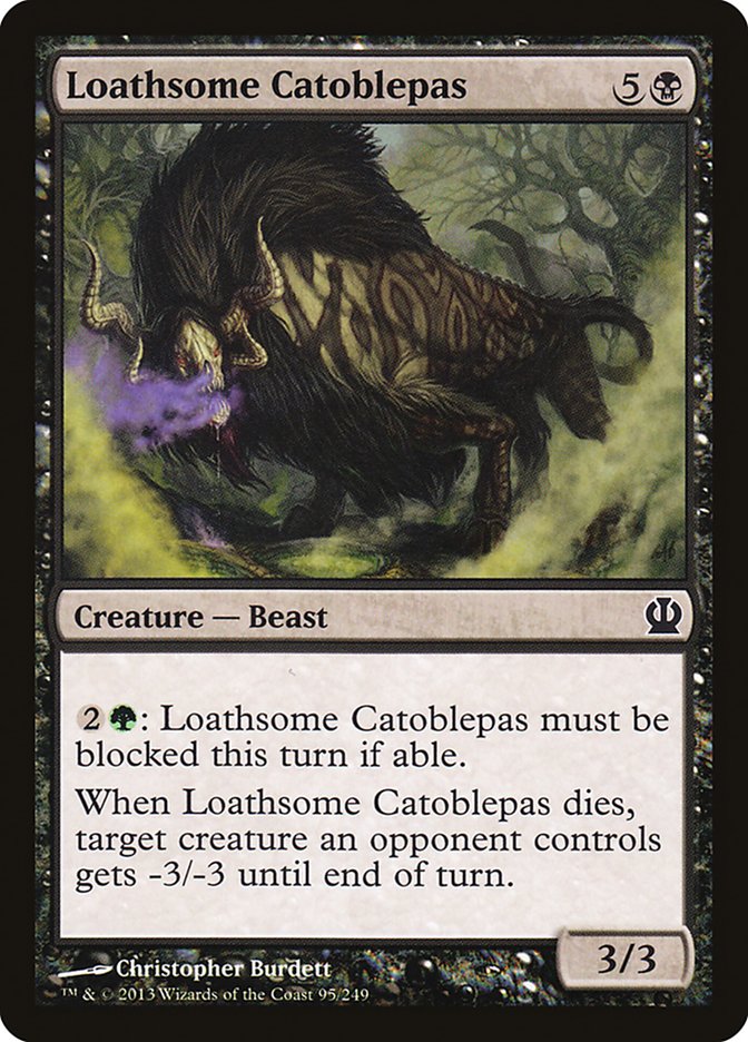 Loathsome Catoblepas [Theros] | Card Citadel