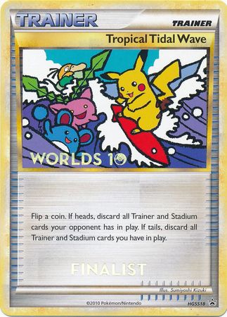 Tropical Tidal Wave (HGSS18) (Finalist) [HeartGold & SoulSilver: Black Star Promos] | Card Citadel