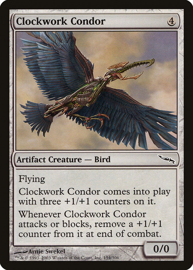 Clockwork Condor [Mirrodin] | Card Citadel