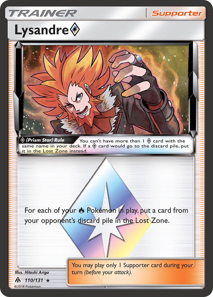 Lysandre (110/131) (Prism Star) [Sun & Moon: Forbidden Light] | Card Citadel