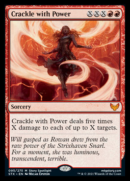 Crackle with Power [Strixhaven: School of Mages] | Card Citadel