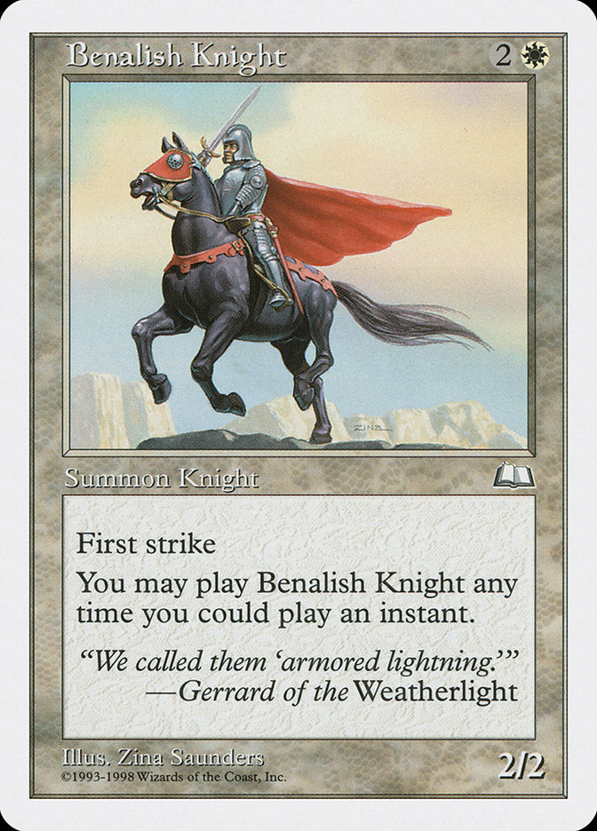 Benalish Knight [Anthologies] | Card Citadel