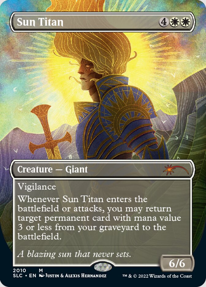 Sun Titan (Borderless) [Secret Lair 30th Anniversary Countdown Kit] | Card Citadel