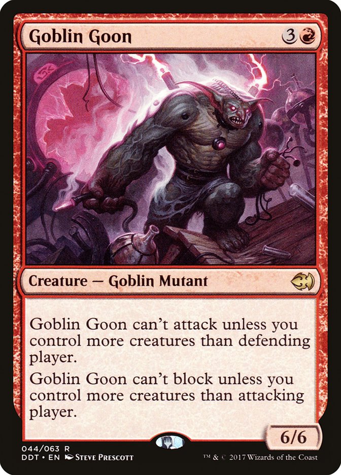 Goblin Goon [Duel Decks: Merfolk vs. Goblins] | Card Citadel