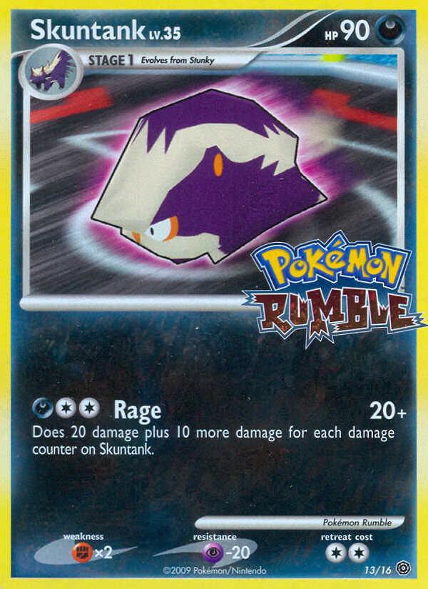 Skuntank (13/16) [Pokémon Rumble] | Card Citadel