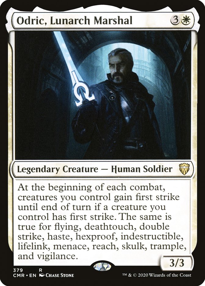 Odric, Lunarch Marshal [Commander Legends] | Card Citadel