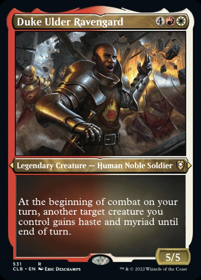 Duke Ulder Ravengard (Foil Etched) [Commander Legends: Battle for Baldur's Gate] | Card Citadel