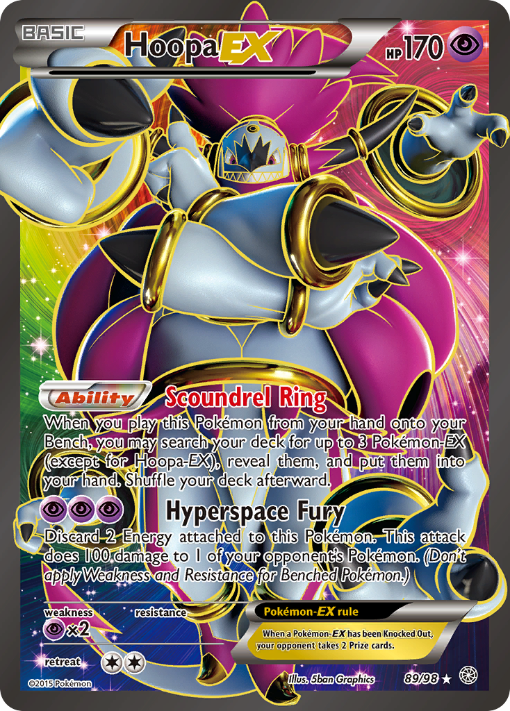 Hoopa EX (89/98) [XY: Ancient Origins] | Card Citadel