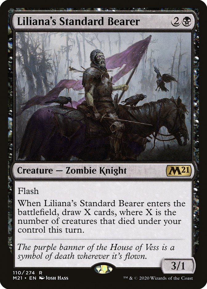 Liliana's Standard Bearer [Core Set 2021] | Card Citadel