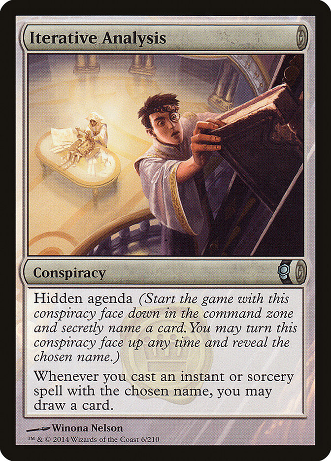 Iterative Analysis [Conspiracy] | Card Citadel