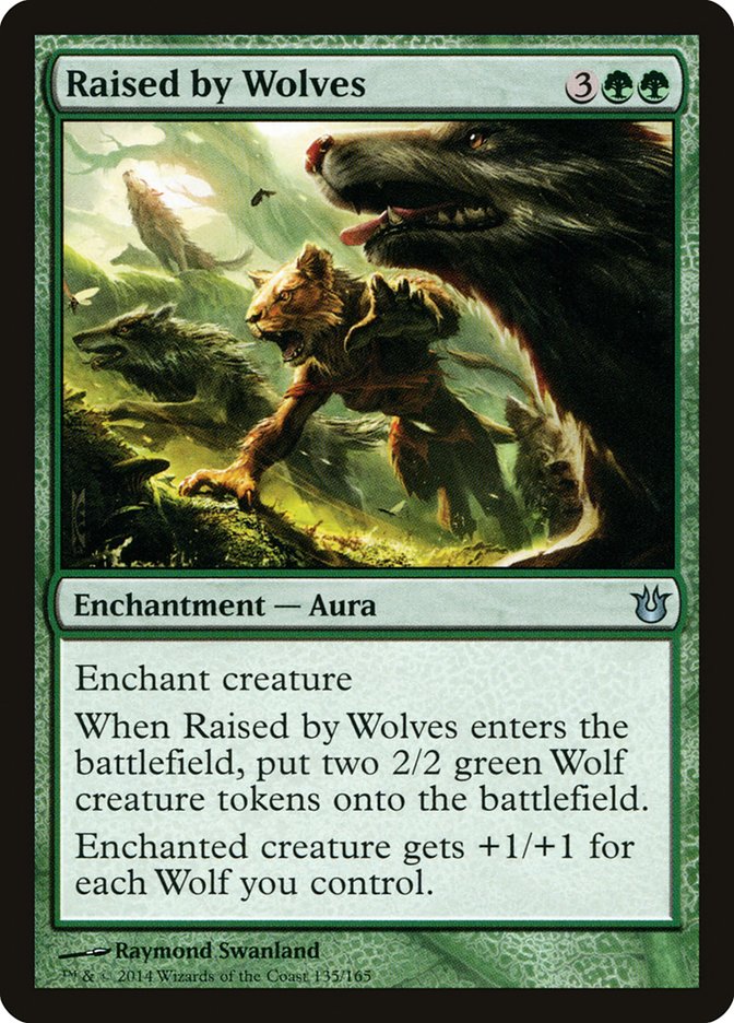 Raised by Wolves [Born of the Gods] | Card Citadel