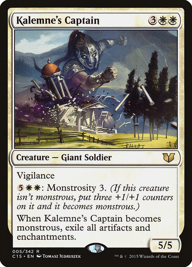 Kalemne's Captain [Commander 2015] | Card Citadel