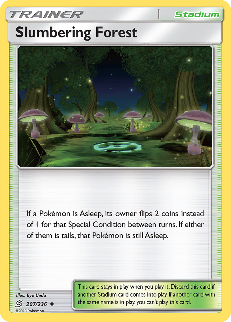 Slumbering Forest (207/236) [Sun & Moon: Unified Minds] | Card Citadel