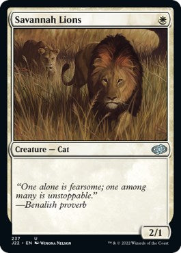 Savannah Lions [Jumpstart 2022] | Card Citadel