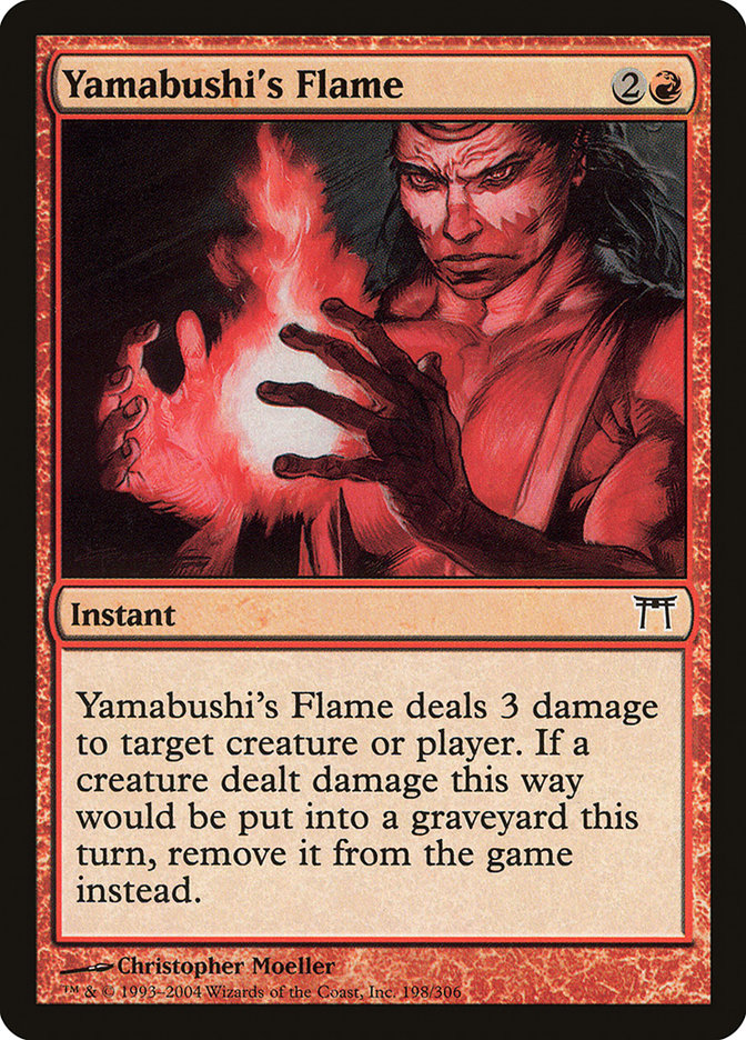 Yamabushi's Flame [Champions of Kamigawa] | Card Citadel
