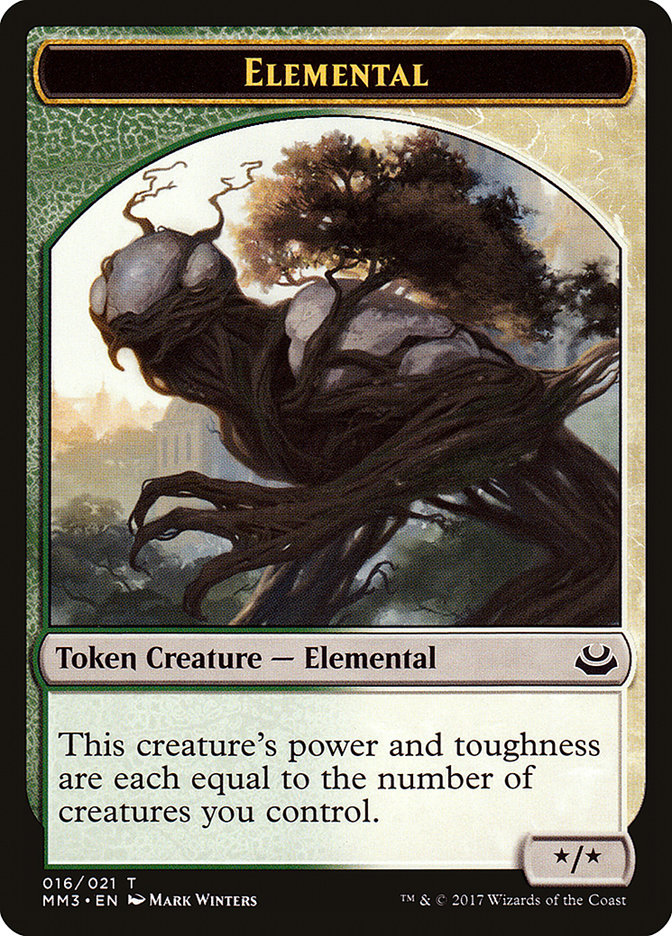 Elemental [Modern Masters 2017 Tokens] | Card Citadel
