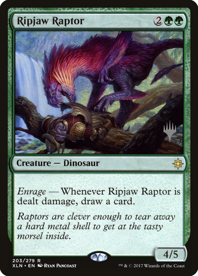 Ripjaw Raptor [Ixalan Promos] | Card Citadel