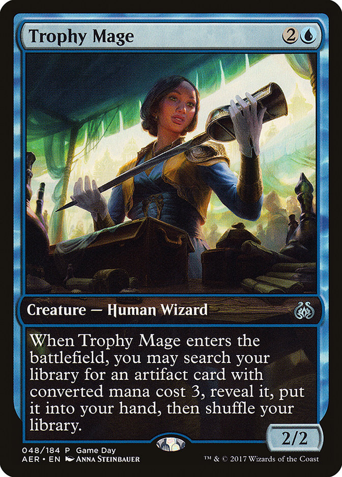 Trophy Mage (Game Day) [Aether Revolt Promos] | Card Citadel