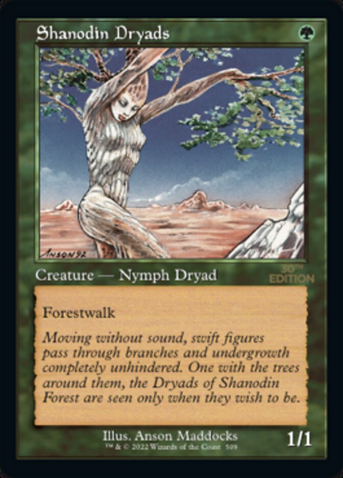 Shanodin Dryads (Retro) [30th Anniversary Edition] | Card Citadel