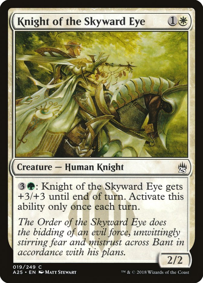 Knight of the Skyward Eye [Masters 25] | Card Citadel