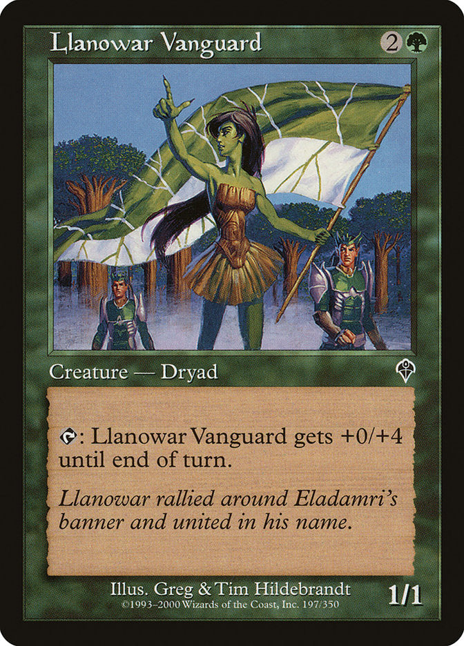 Llanowar Vanguard [Invasion] | Card Citadel