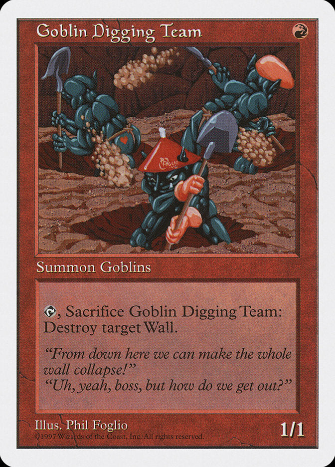 Goblin Digging Team [Fifth Edition] | Card Citadel