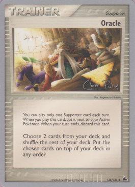 Oracle (138/144) (Blaziken Tech - Chris Fulop) [World Championships 2004] | Card Citadel