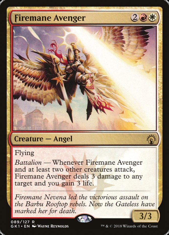 Firemane Avenger [GRN Guild Kit] | Card Citadel