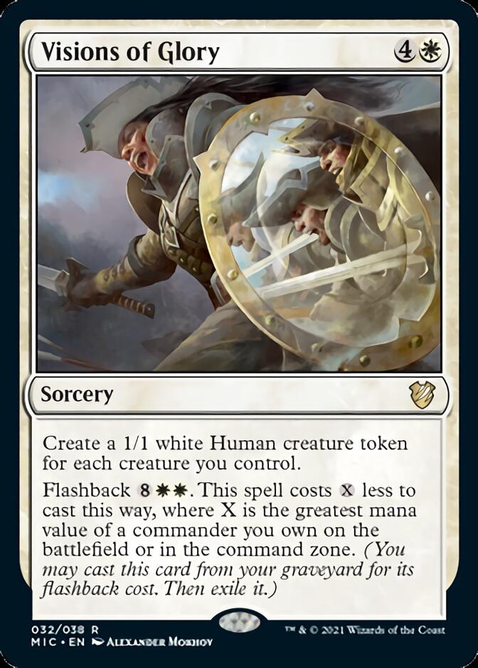 Visions of Glory [Innistrad: Midnight Hunt Commander] | Card Citadel