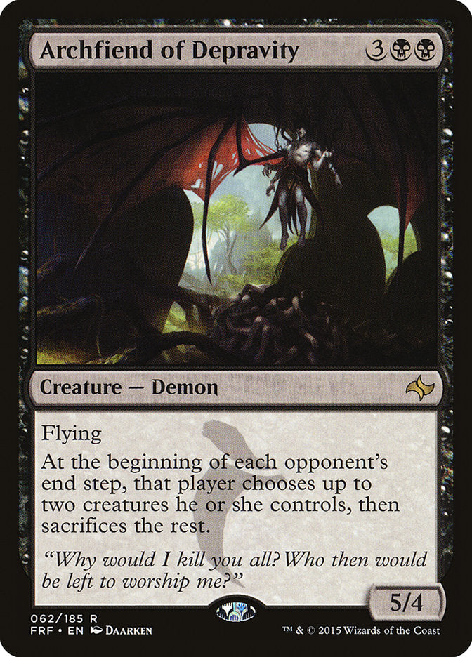 Archfiend of Depravity [Fate Reforged] | Card Citadel
