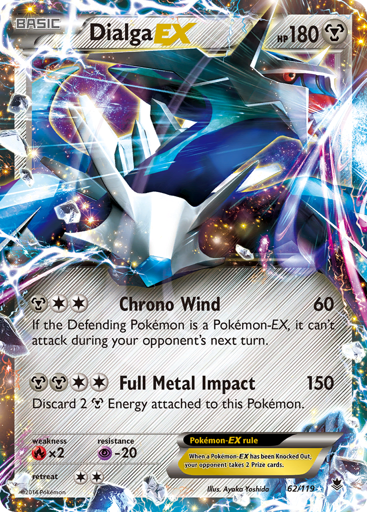 Dialga EX (62/119) [XY: Phantom Forces] | Card Citadel