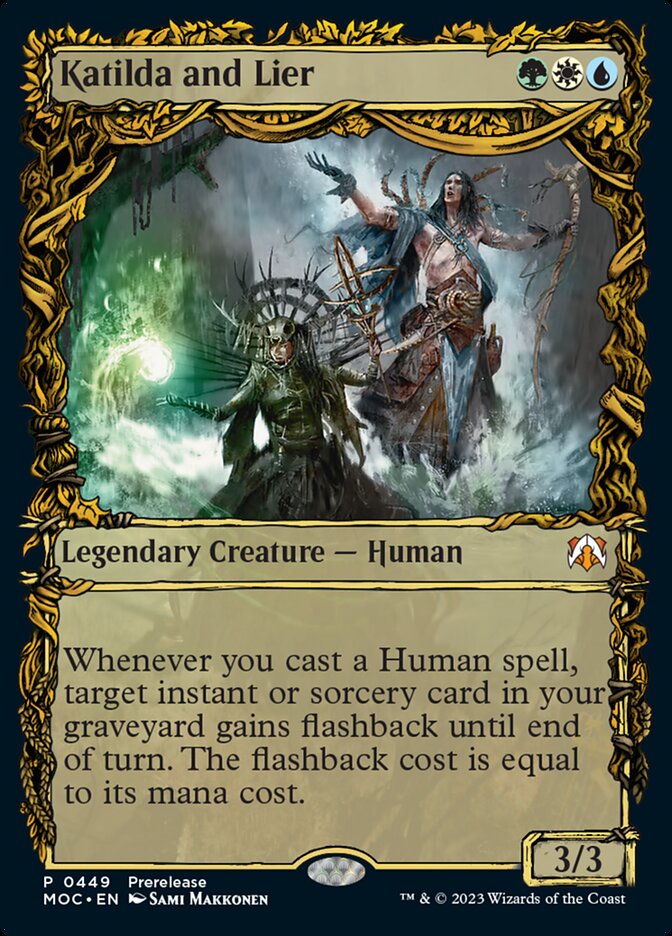 Katilda and Lier (Showcase Planar Booster Fun) [March of the Machine Commander] | Card Citadel