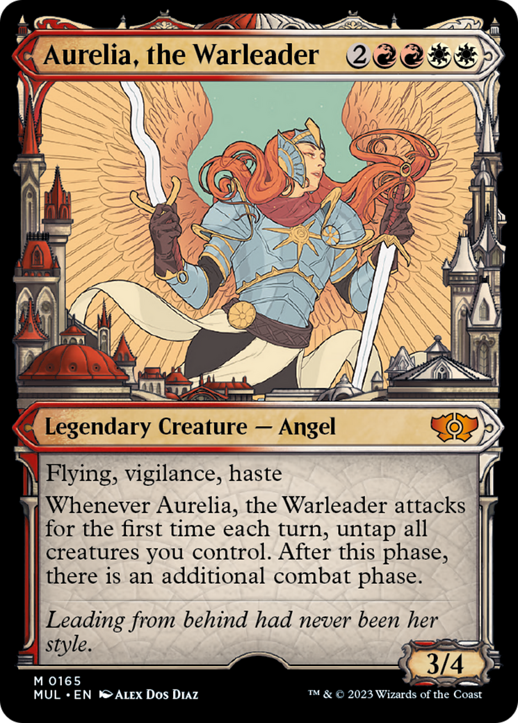 Aurelia, the Warleader (Halo Foil) [Multiverse Legends] | Card Citadel