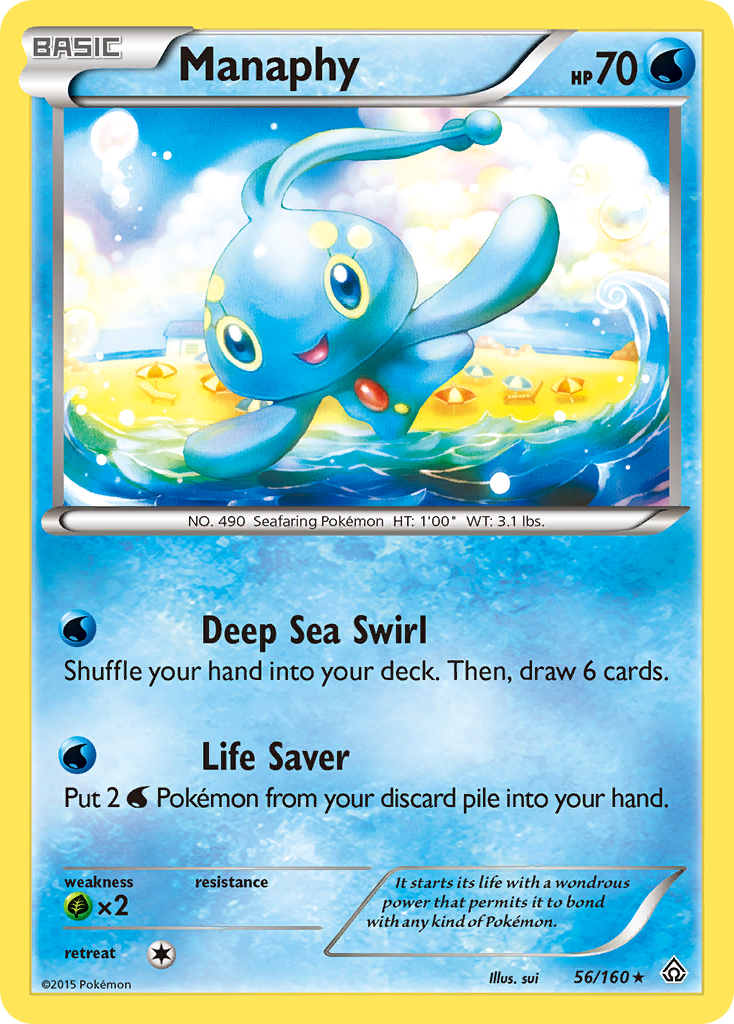 Manaphy (56/160) [XY: Primal Clash] | Card Citadel