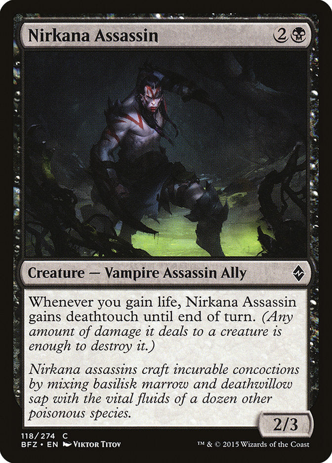 Nirkana Assassin [Battle for Zendikar] | Card Citadel