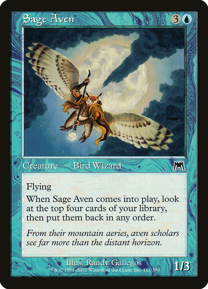 Sage Aven [Onslaught] | Card Citadel