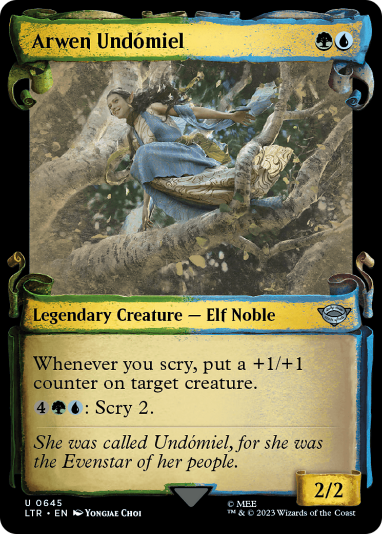 Arwen Undomiel [The Lord of the Rings: Tales of Middle-Earth Showcase Scrolls] | Card Citadel