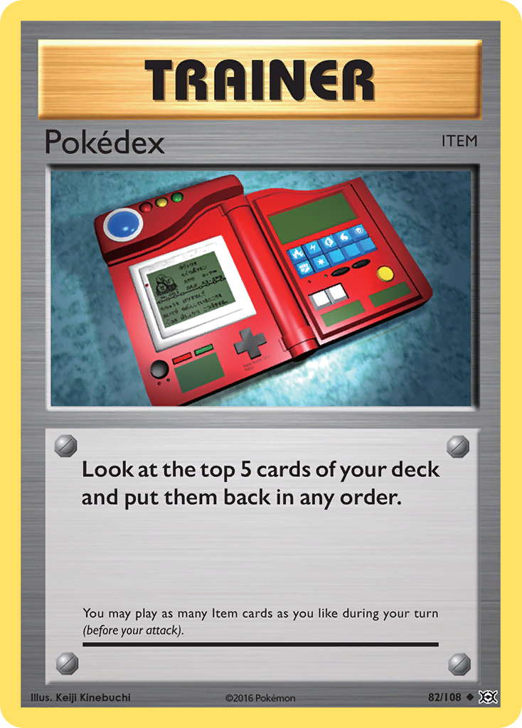 Pokedex (82/108) [XY: Evolutions] | Card Citadel