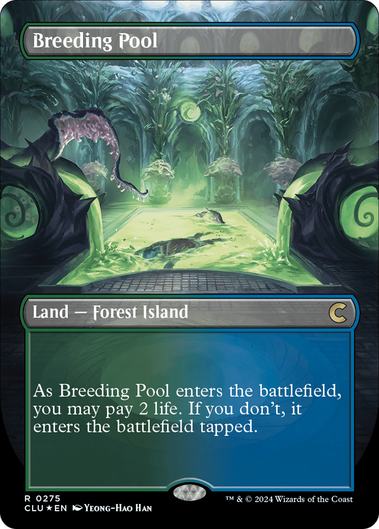 Breeding Pool (Borderless) [Ravnica: Clue Edition] | Card Citadel