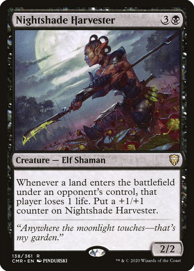 Nightshade Harvester [Commander Legends] | Card Citadel