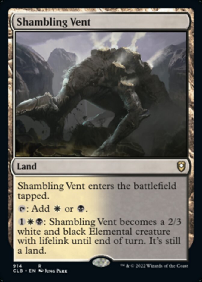 Shambling Vent [Commander Legends: Battle for Baldur's Gate] | Card Citadel