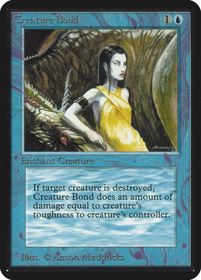 Creature Bond [Limited Edition Alpha] | Card Citadel