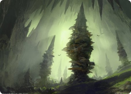 Forest (280) Art Card [Dungeons & Dragons: Adventures in the Forgotten Realms Art Series] | Card Citadel