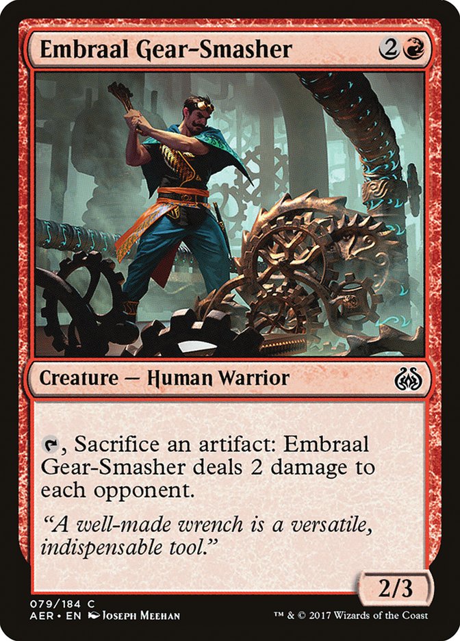 Embraal Gear-Smasher [Aether Revolt] | Card Citadel