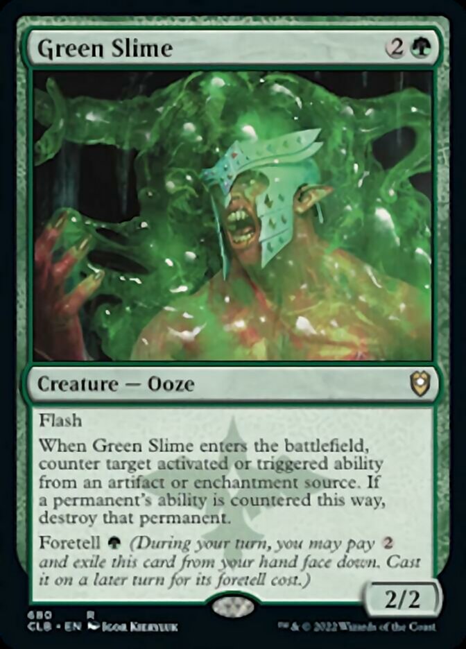 Green Slime [Commander Legends: Battle for Baldur's Gate] | Card Citadel