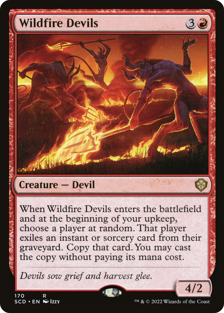 Wildfire Devils [Starter Commander Decks] | Card Citadel