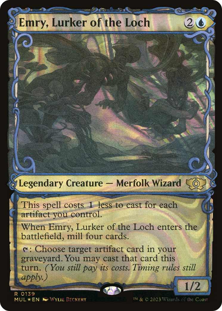 Emry, Lurker of the Loch (Halo Foil) [Multiverse Legends] | Card Citadel