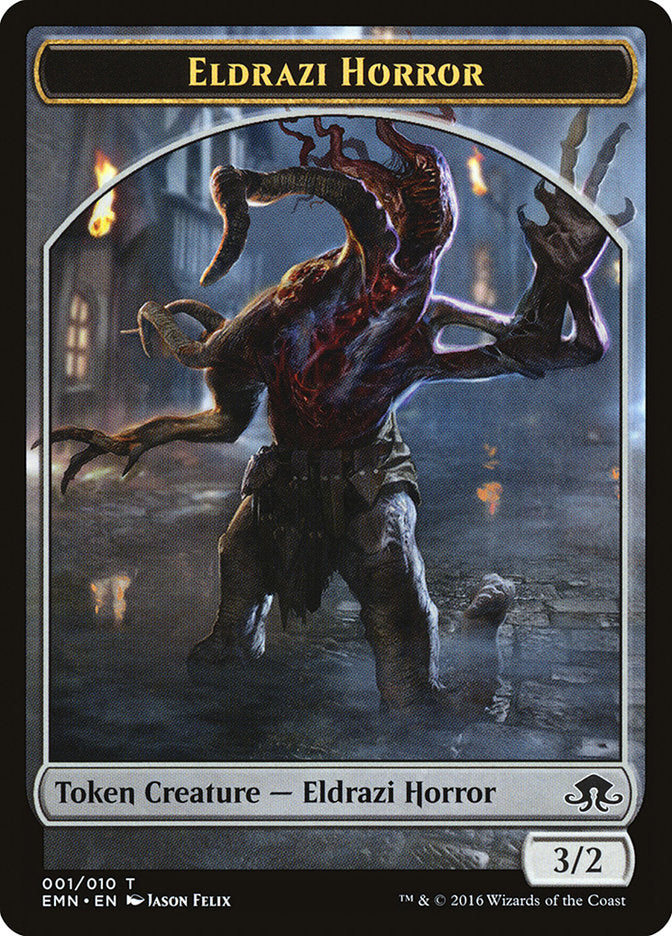 Eldrazi Horror [Eldritch Moon Tokens] | Card Citadel